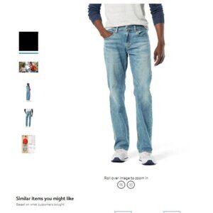 Men's Levi's Relaxed Fit Straight Leg 90's Dad Denim Jeans Size 48x32